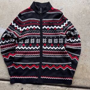 Breckenridge Nordic Zip-Up Sweater